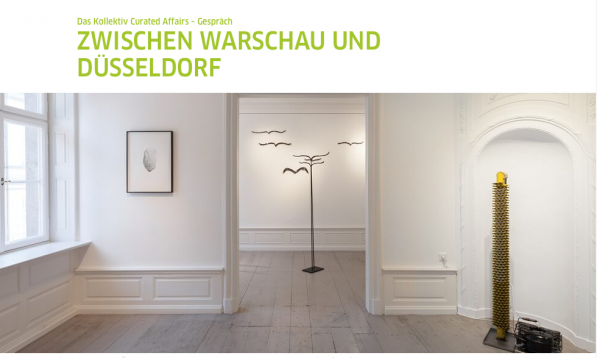 Curated Affairs im Interview mit dem Goethe-Institut Polen, März 2020