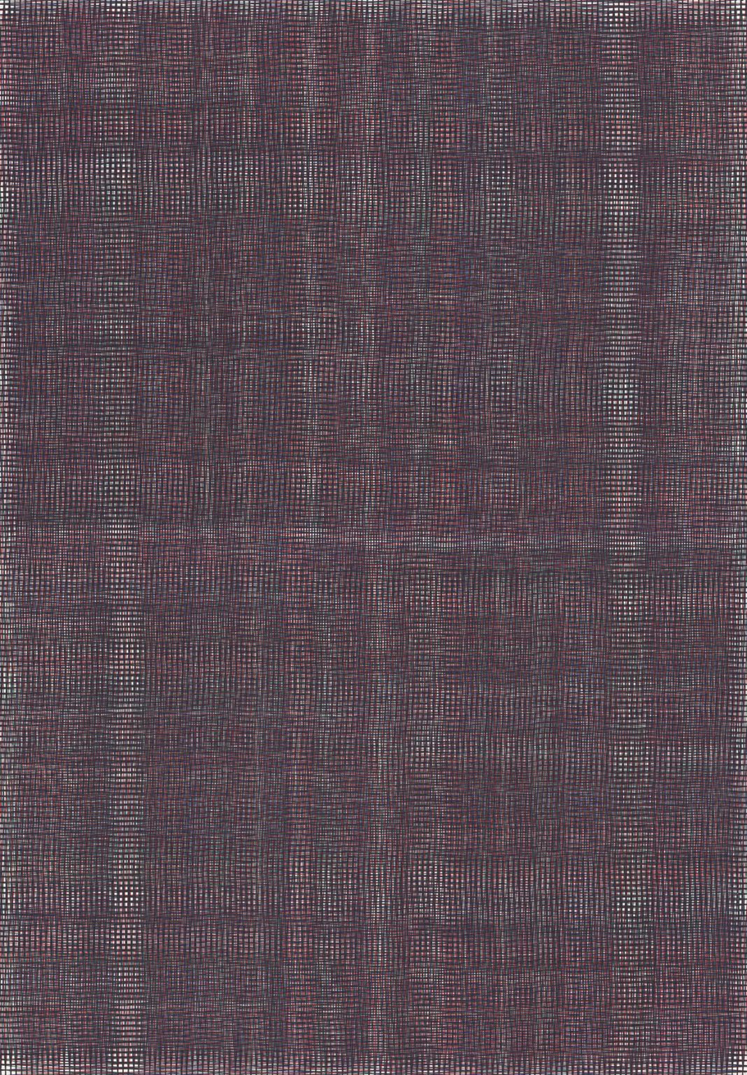 Caroline Kryzecki, KSZ 100/70–40, Kugelschreiber auf Papier, 100 x 70 cm, 2015