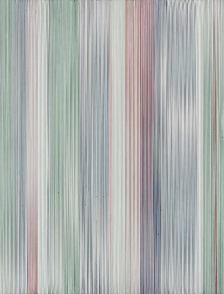 Caroline Kryzecki, KSZ 200/152–28, Kugelschreiber auf Papier, 200 x 152 cm, 2019. Foto: Marcus Schneider
