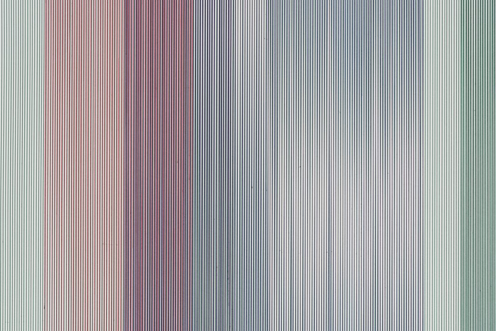Caroline Kryzecki, KSZ 200/152–28, Kugelschreiber auf Papier, 200 x 152 cm, 2019. Foto: Marcus Schneider