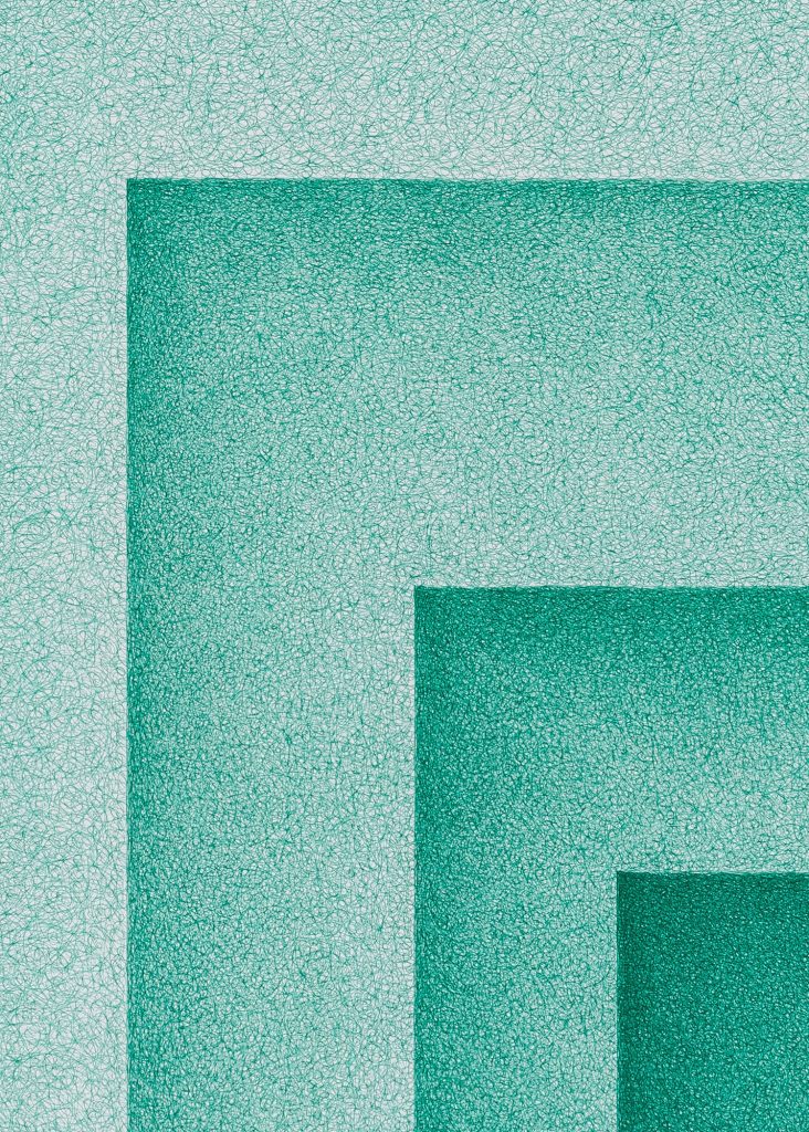 Detail zu: Ignacio Uriarte, DIN-System, Dokumentenechter Kugelschreiber auf Papier, 2017