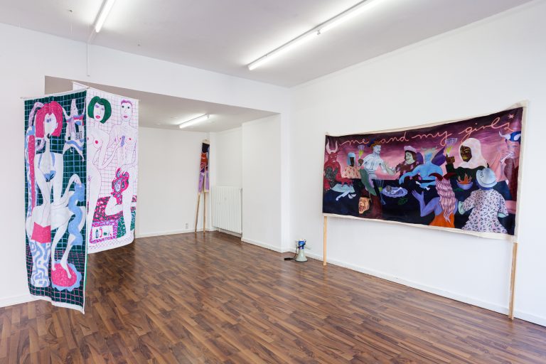 BEUYS & GIRLS, NAILS projectroom, Düsseldorf 2021 © Hanne Brandt, courtesy Curated Affairs