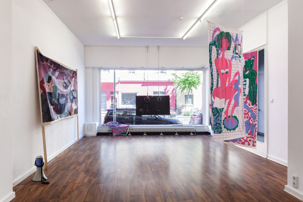 »BEUYS & GIRLS«, NAILS projectroom, Düsseldorf 2021 © Hanne Brandt, courtesy Curated Affairs