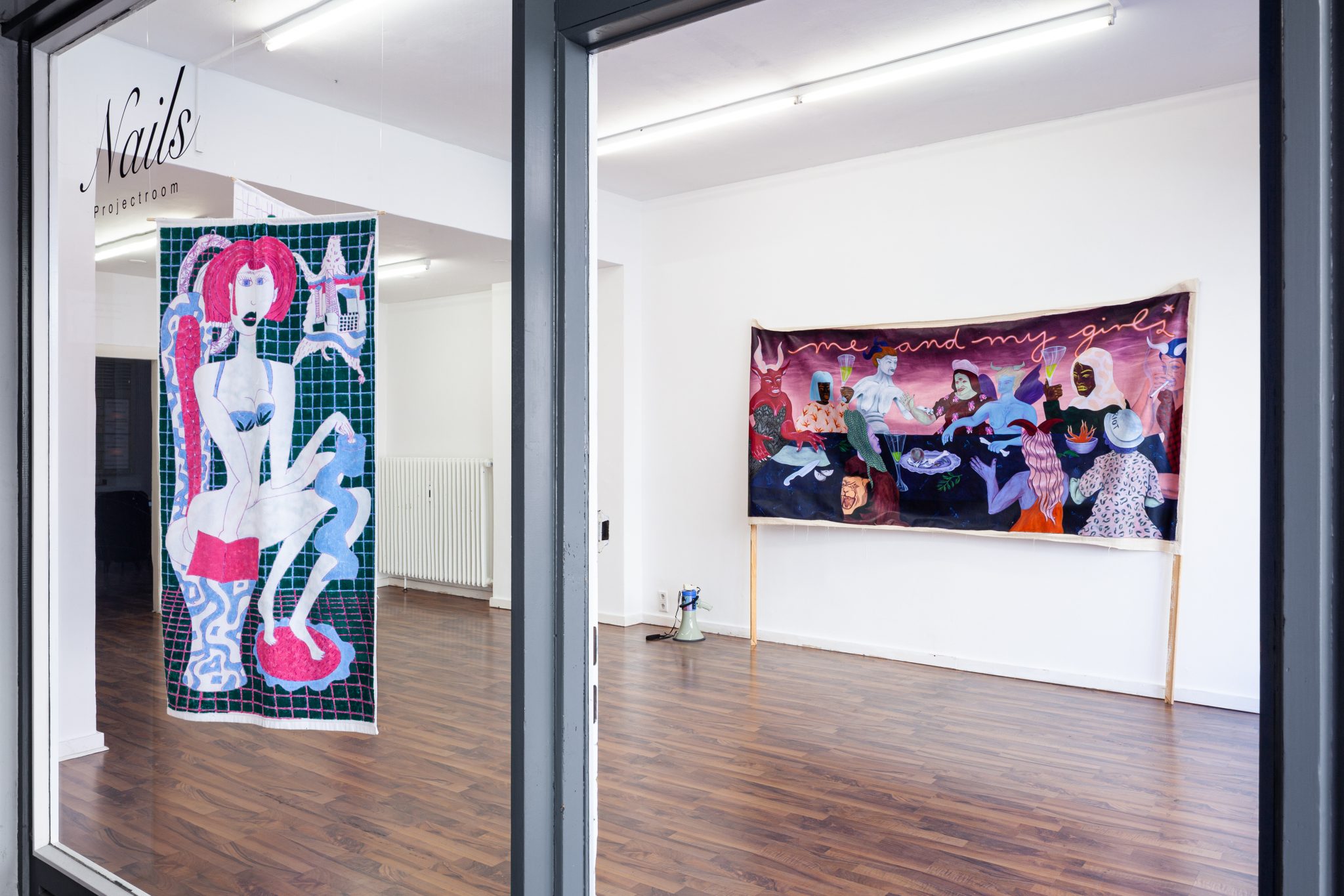 »BEUYS & GIRLS«, NAILS projectroom, Düsseldorf 2021 © Hanne Brandt, courtesy Curated Affairs